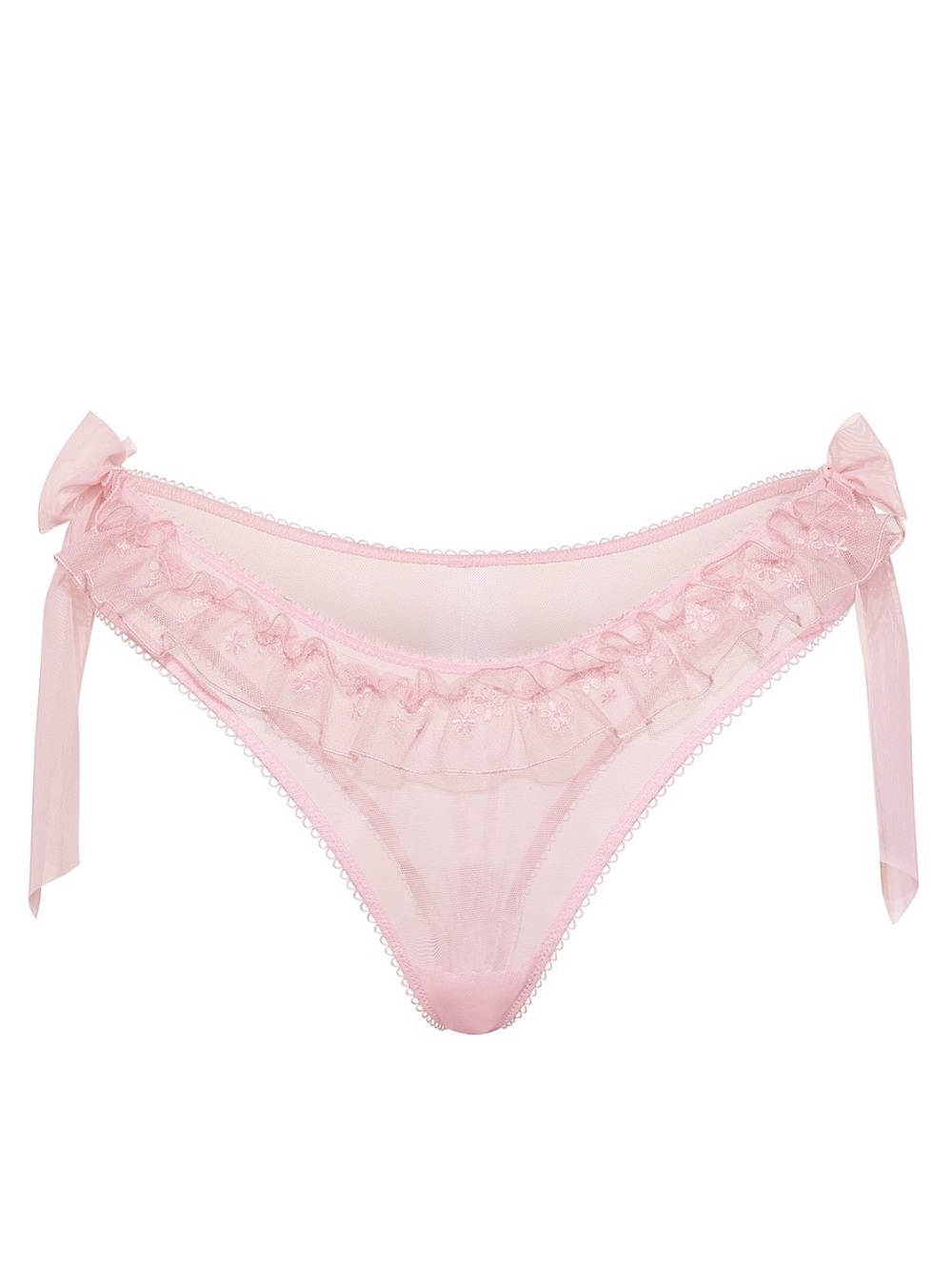 Victoria’s secrets Blossom Embroidery Side-Tie Brazilian Panty